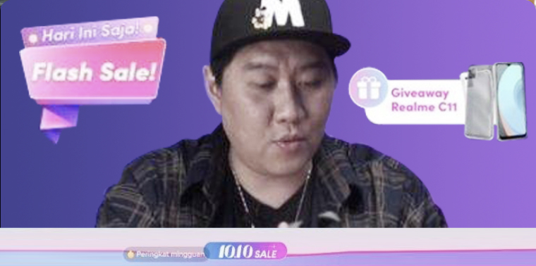 Konsep Live Streaming TikTok Shopping 10.10 mempermudah transaksi penjual dan pembeli
